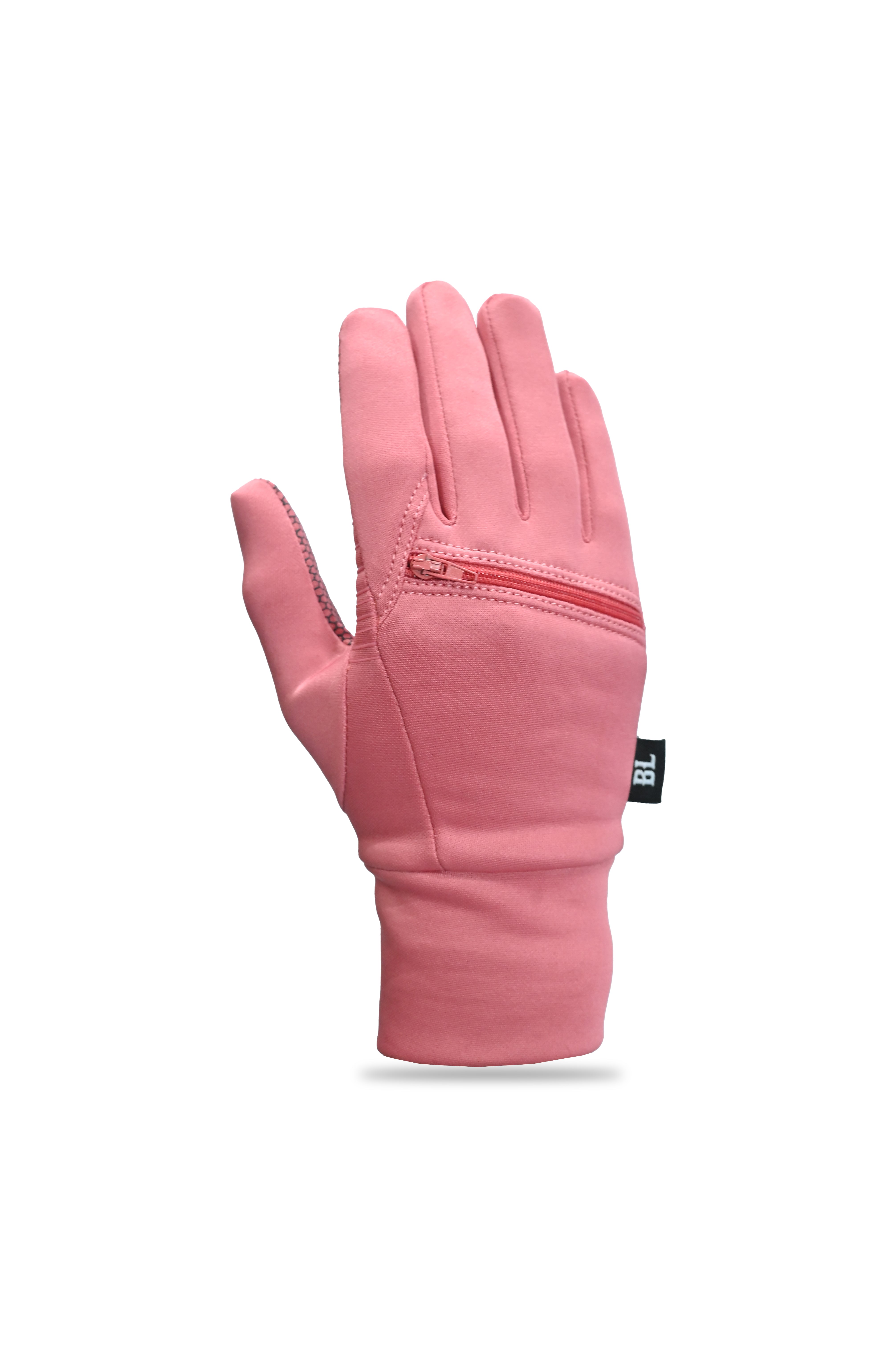 Leather Gloves Pink
