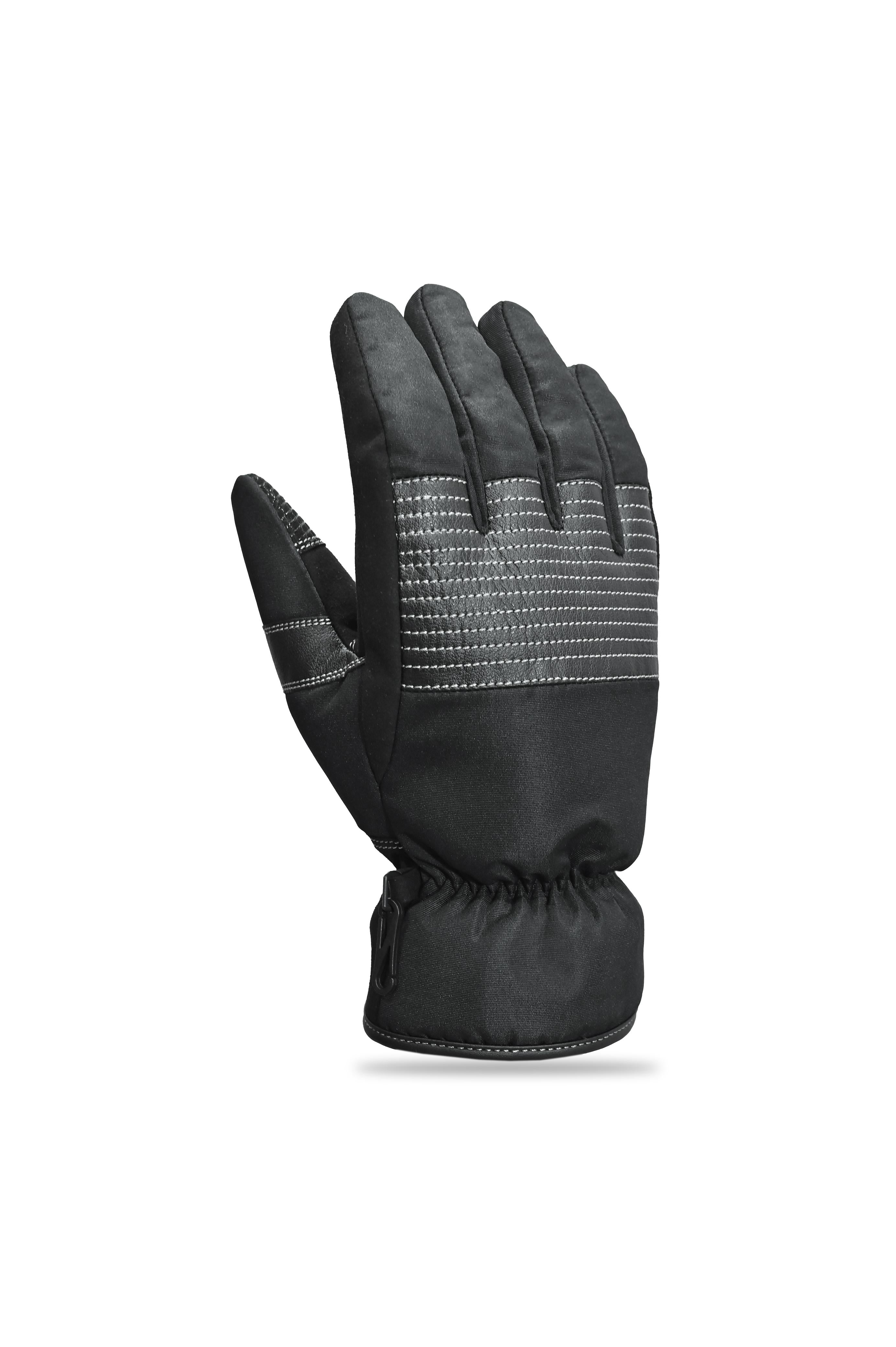 Leather Gloves Black 1