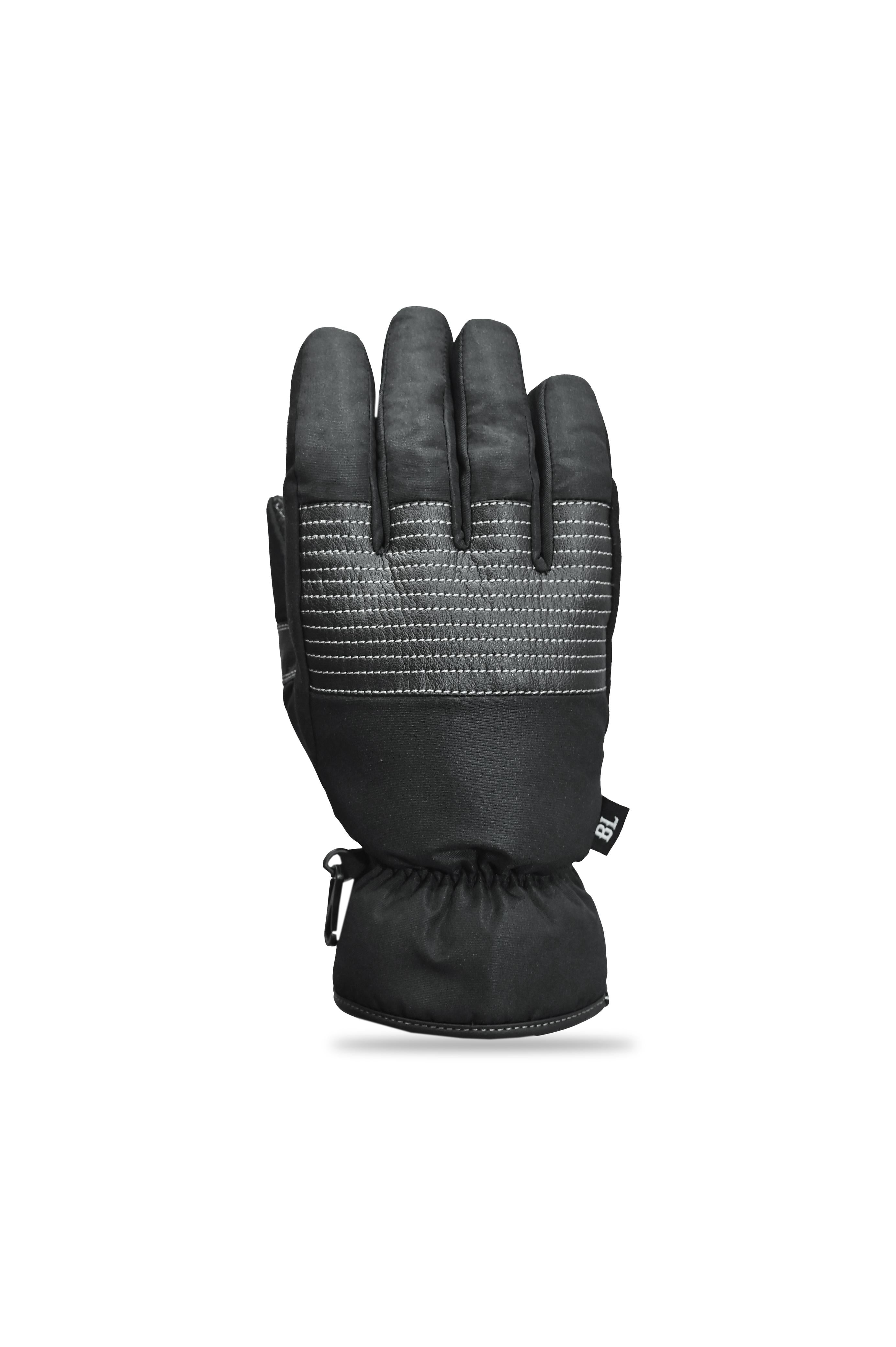 Leather Gloves Black 2