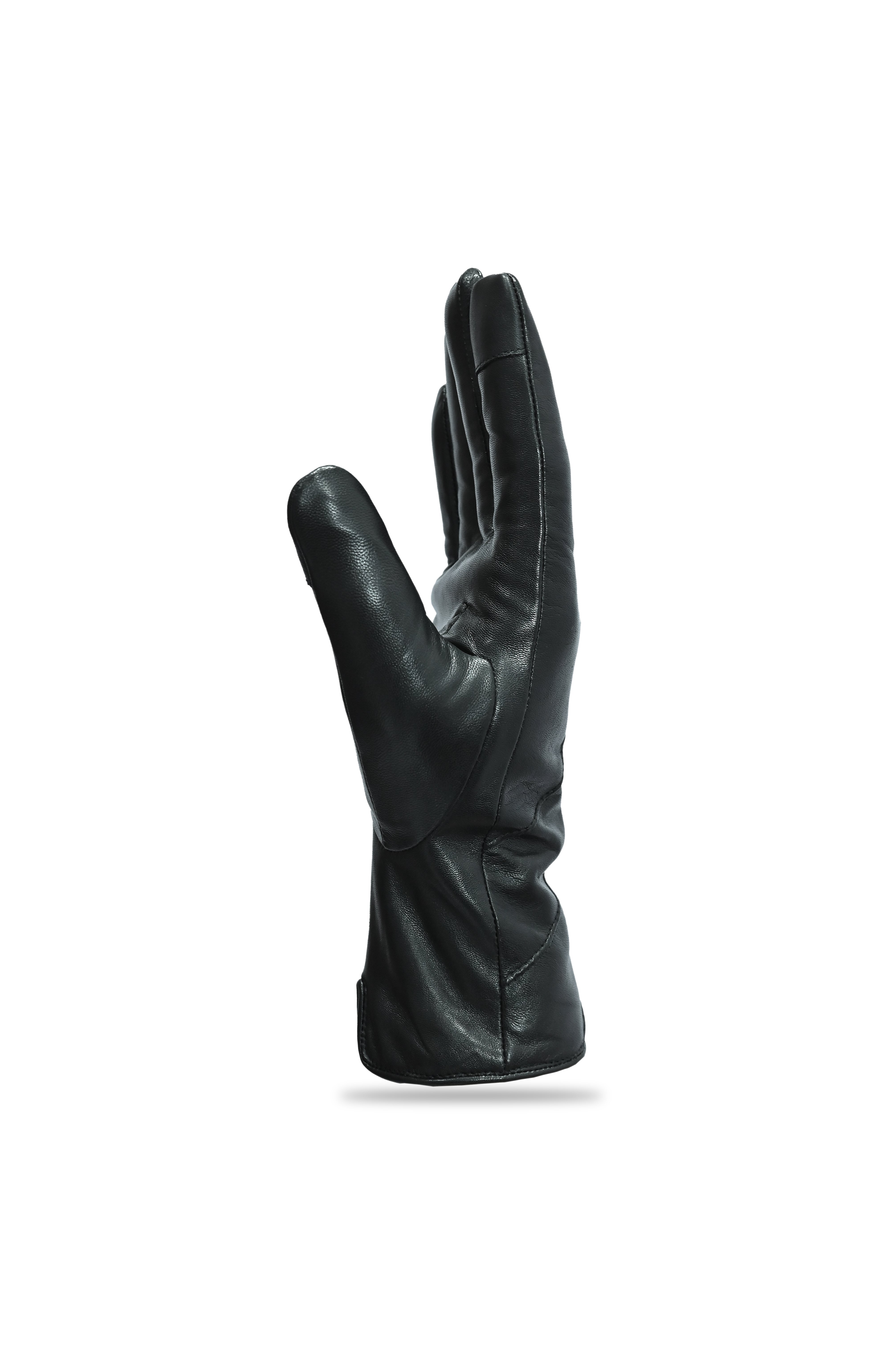 Black Leather gloves 7