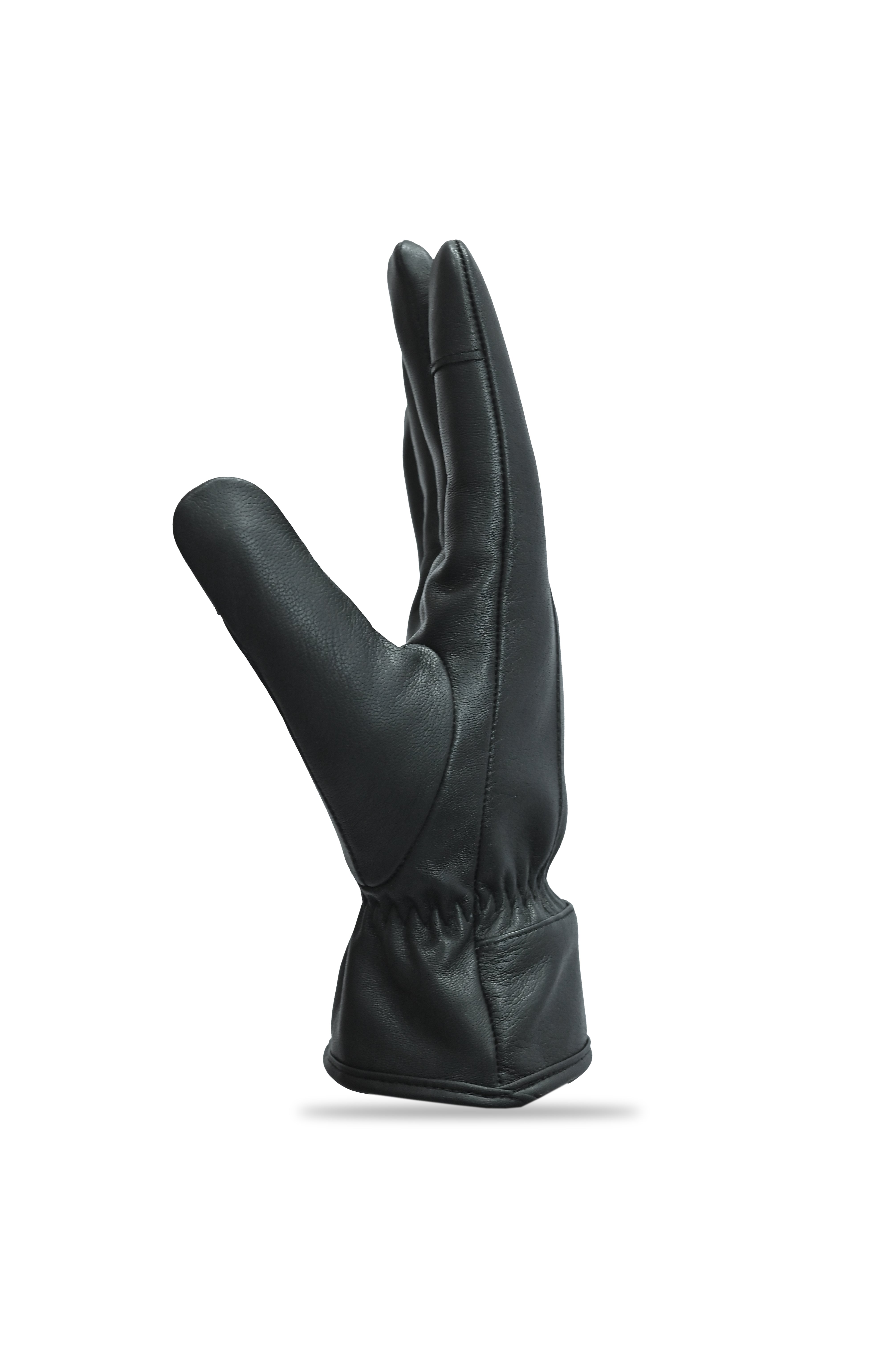 Black Leather gloves 4